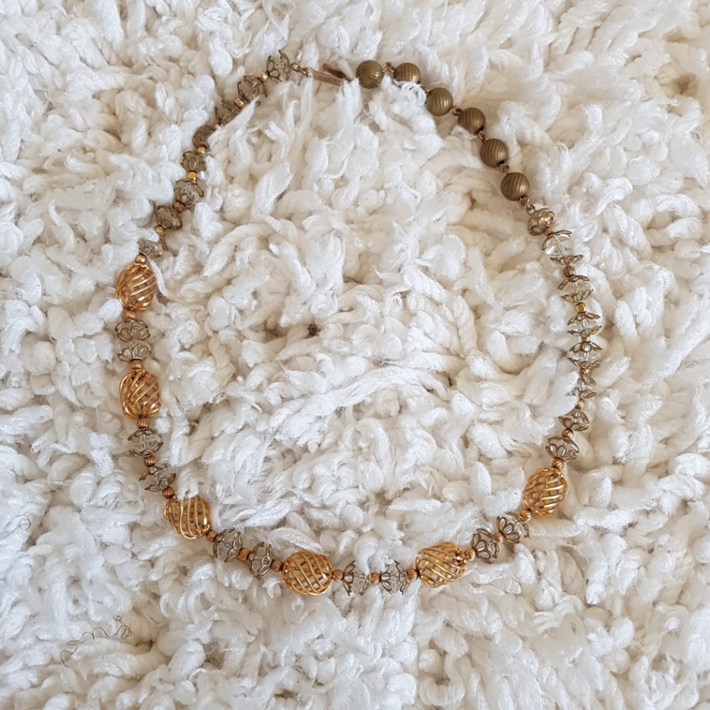 Hobé Vintage beaded necklaces signed